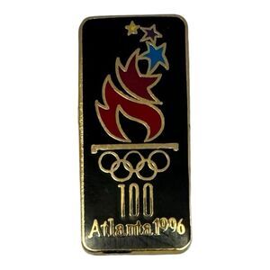 Atlanta 1996 Olympic Games Centennial Torch Relay Lapel Pin